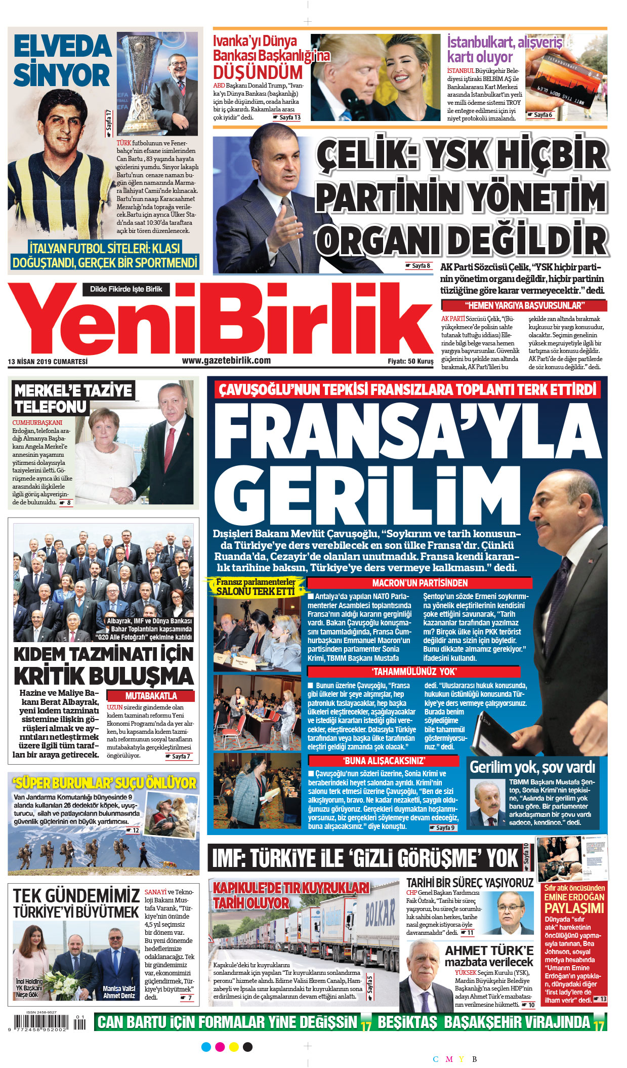 https://www.gazetebirlik.com/13 Nisan 2019