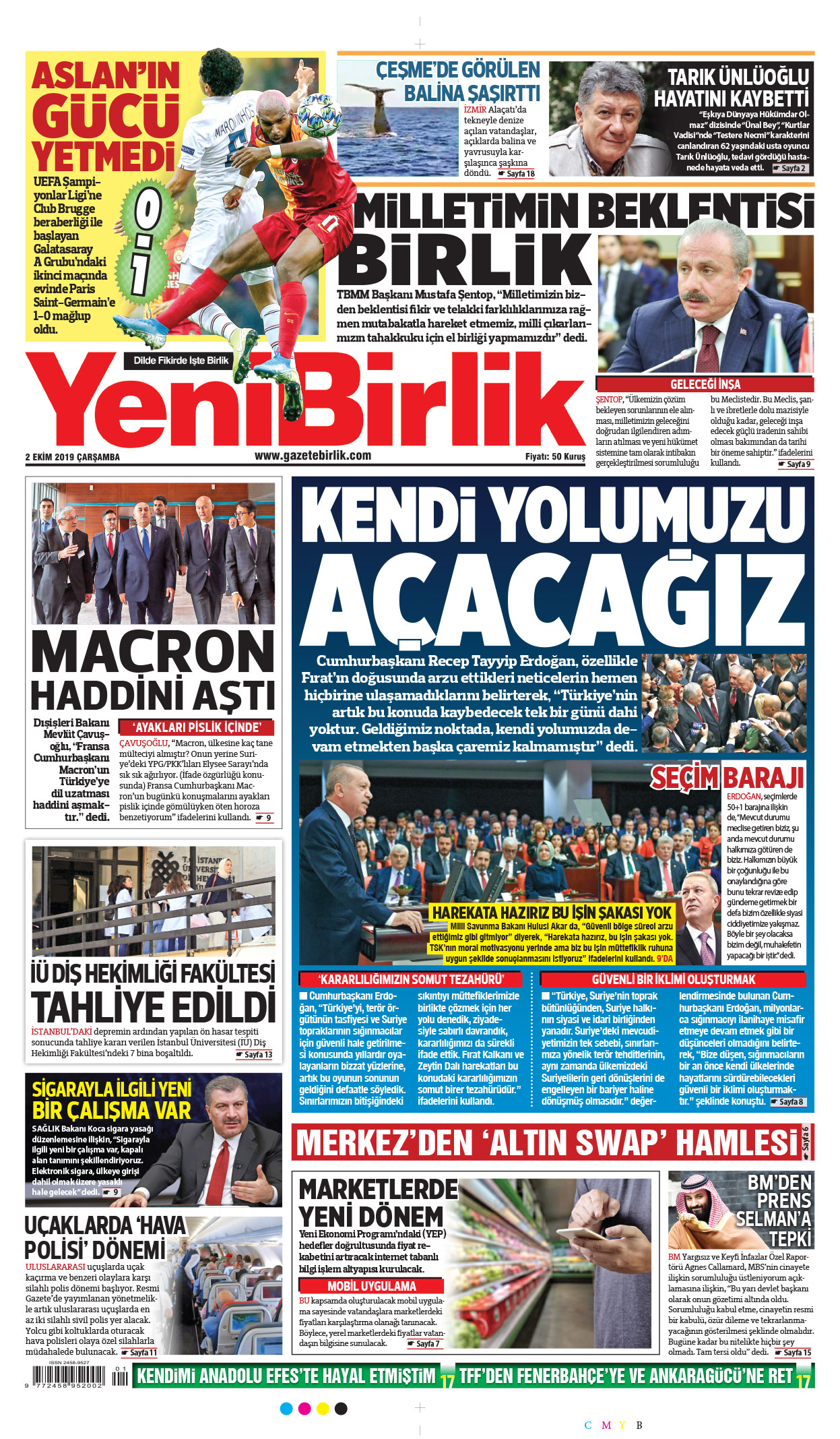 https://www.gazetebirlik.com/02 Ekim 2019