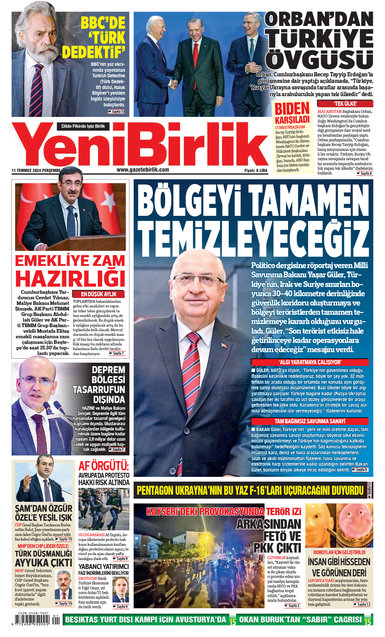 https://www.gazetebirlik.com/11 Temmuz 2024