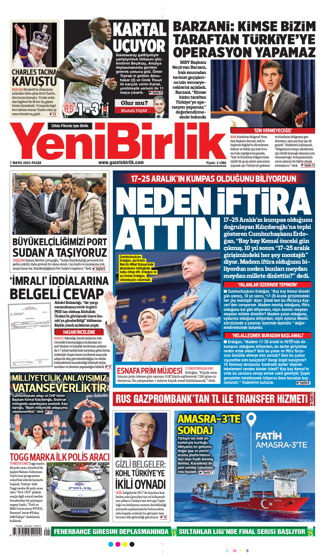 https://www.gazetebirlik.com/07 Mayıs 2023