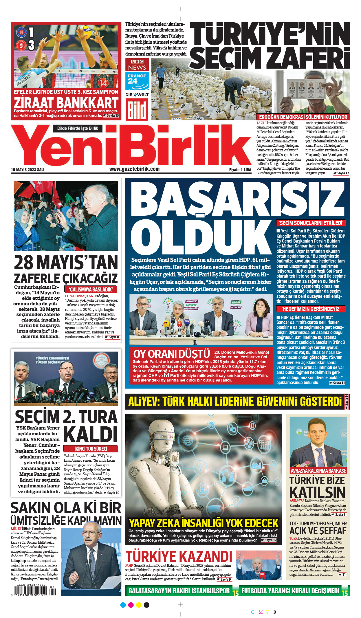 https://www.gazetebirlik.com/16 Mayıs 2023