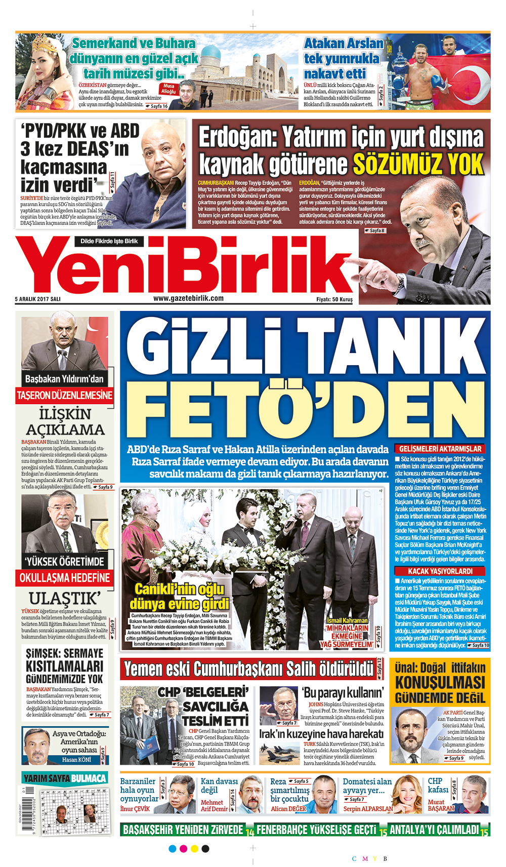 https://www.gazetebirlik.com/05 Aralık 2017