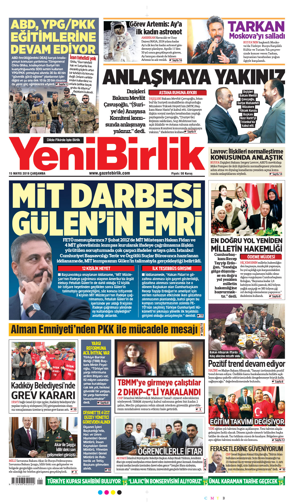 https://www.gazetebirlik.com/15 Mayıs 2019