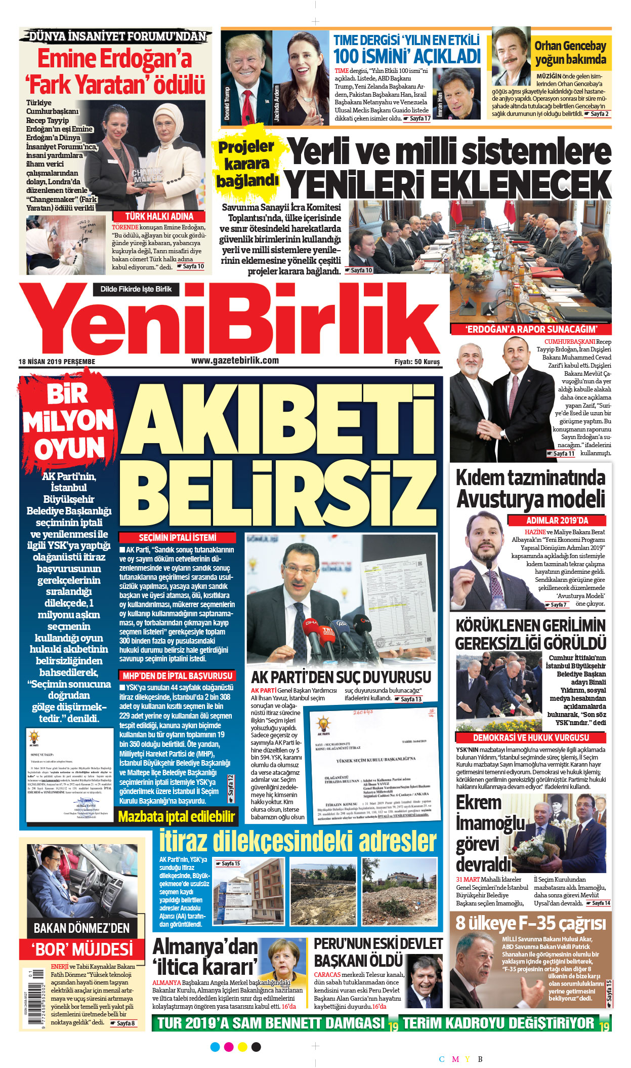 https://www.gazetebirlik.com/18 Nisan 2019