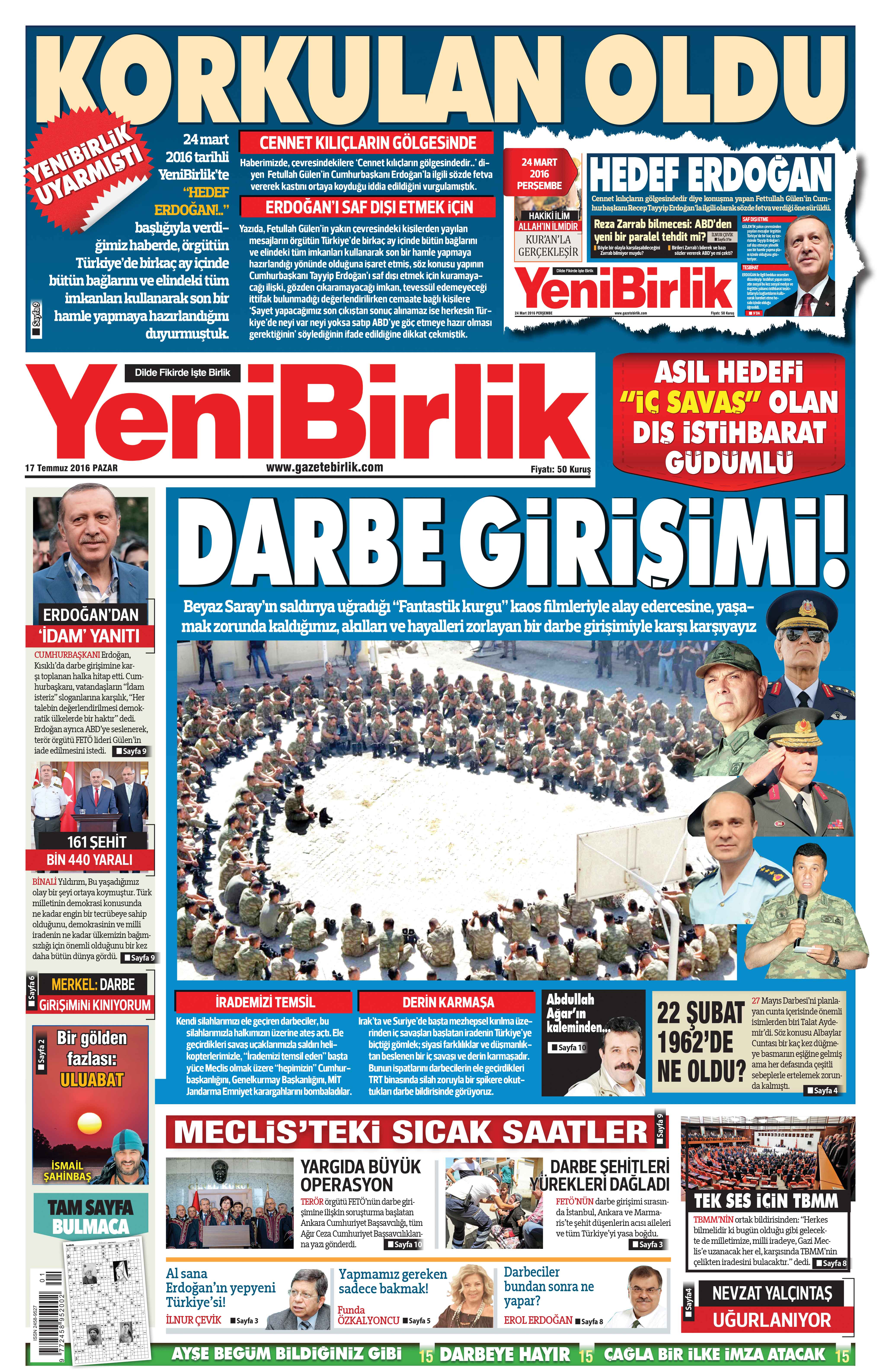 https://www.gazetebirlik.com/17 Temmuz 2016