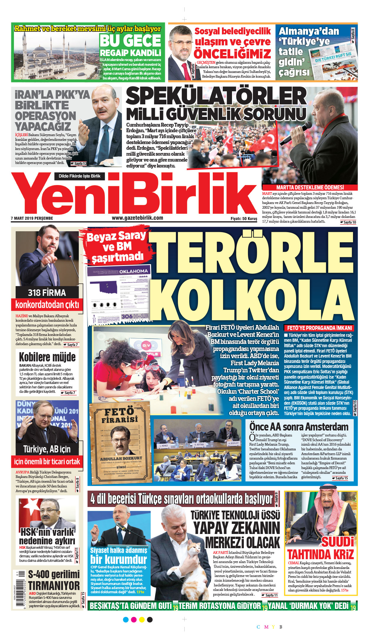 https://www.gazetebirlik.com/07 Mart 2019