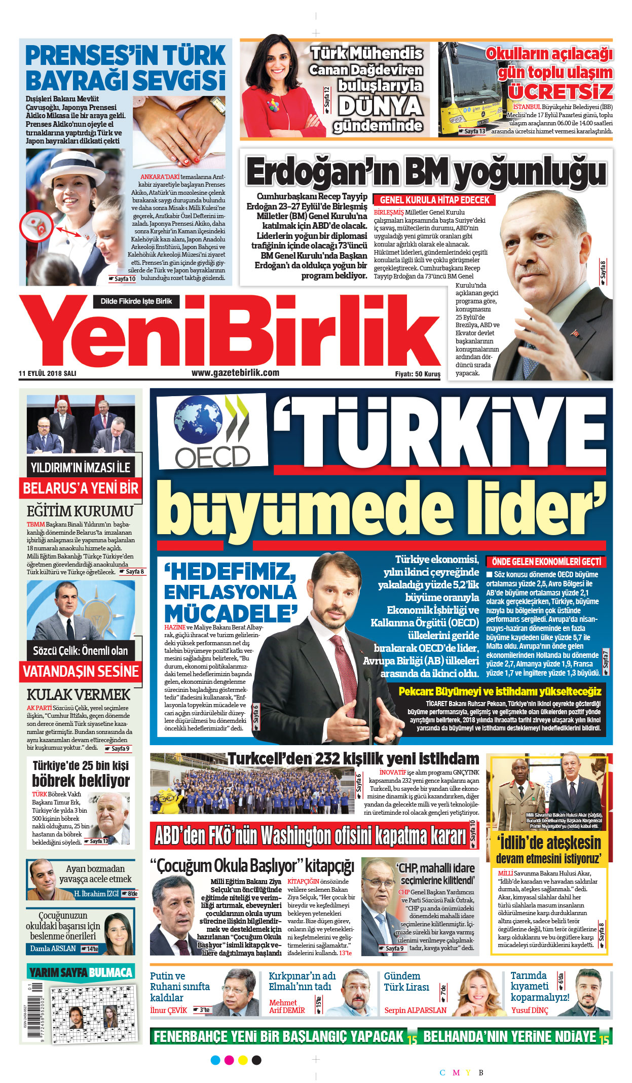 https://www.gazetebirlik.com/11 Eylül 2018