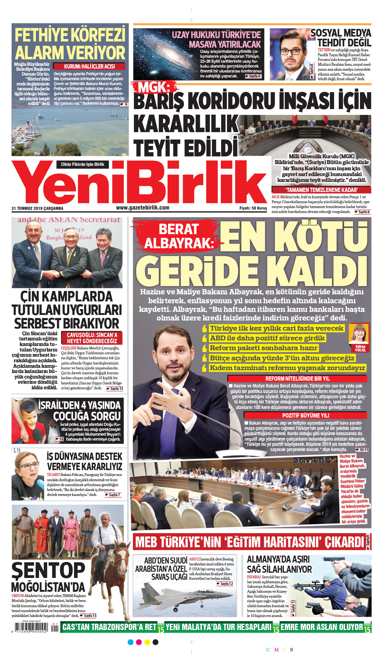 https://www.gazetebirlik.com/31 Temmuz 2019