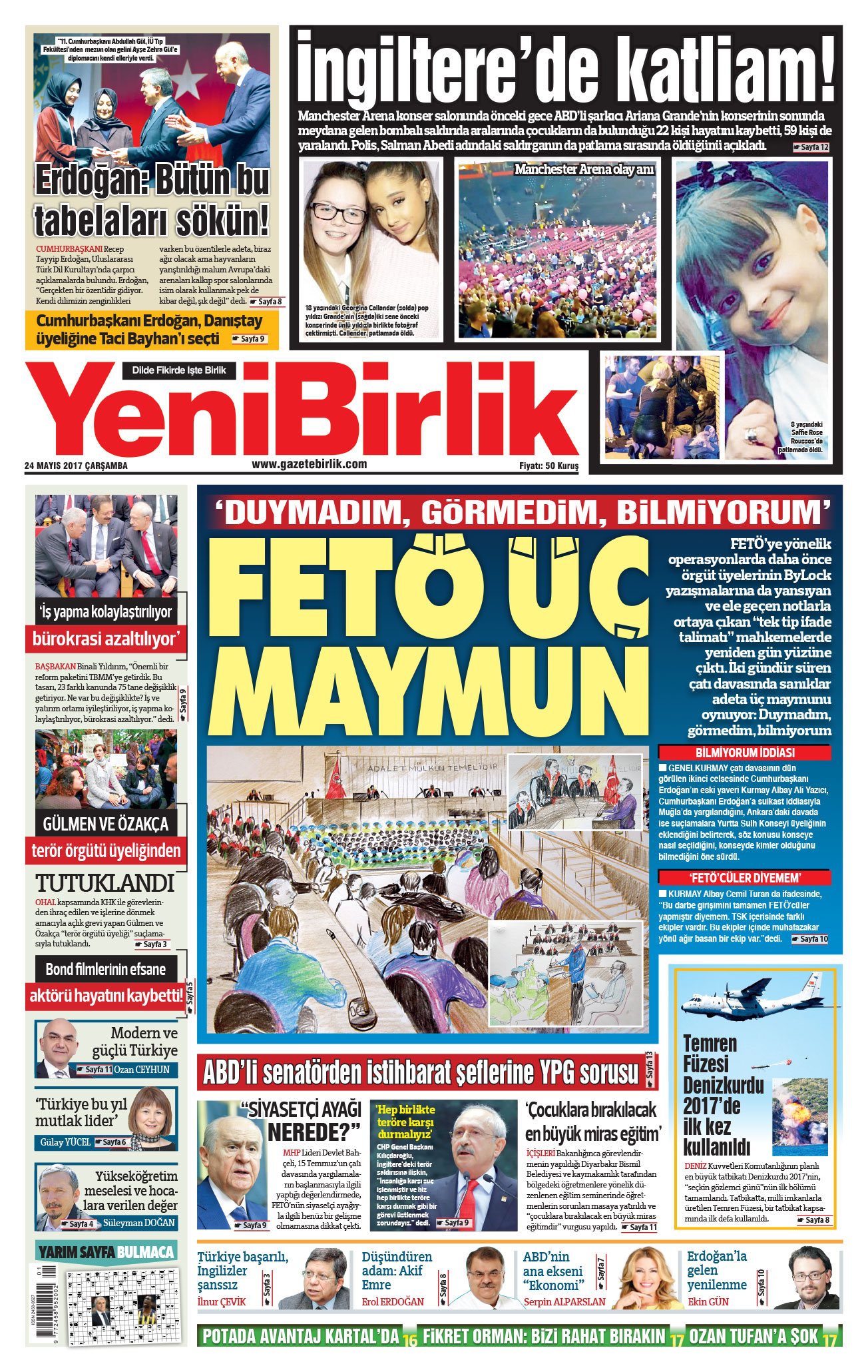 https://www.gazetebirlik.com/24 Mayıs 2017