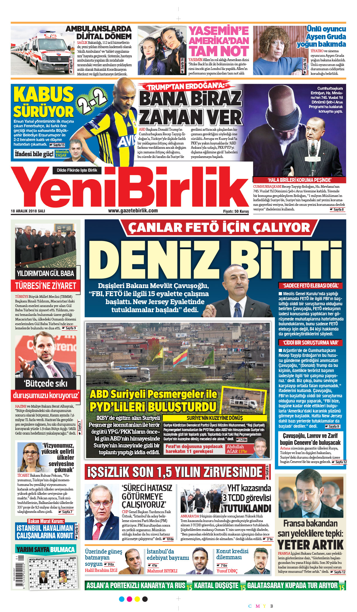 https://www.gazetebirlik.com/18 Aralık 2018