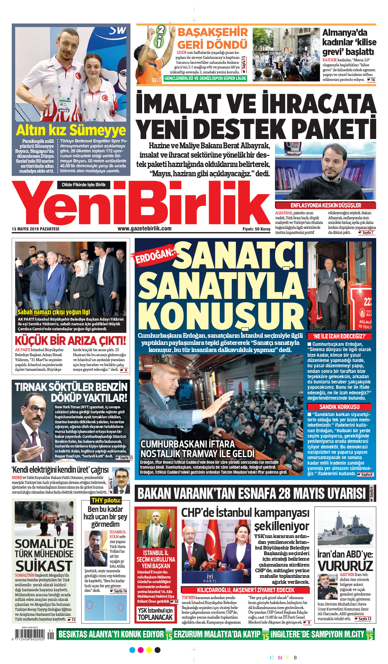 https://www.gazetebirlik.com/13 Mayıs 2019