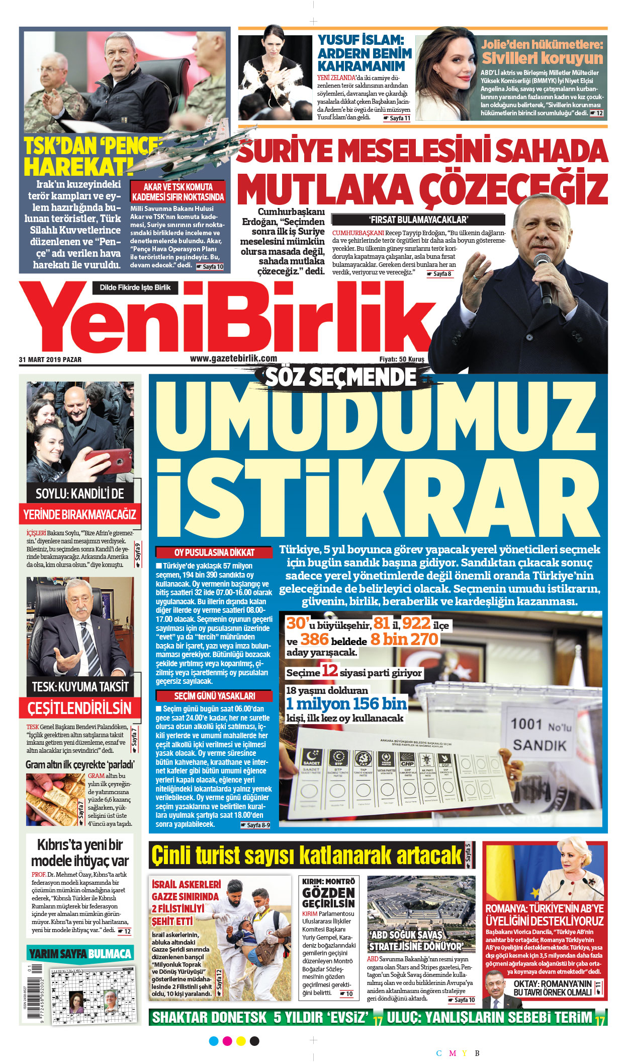 https://www.gazetebirlik.com/31 Mart 2019