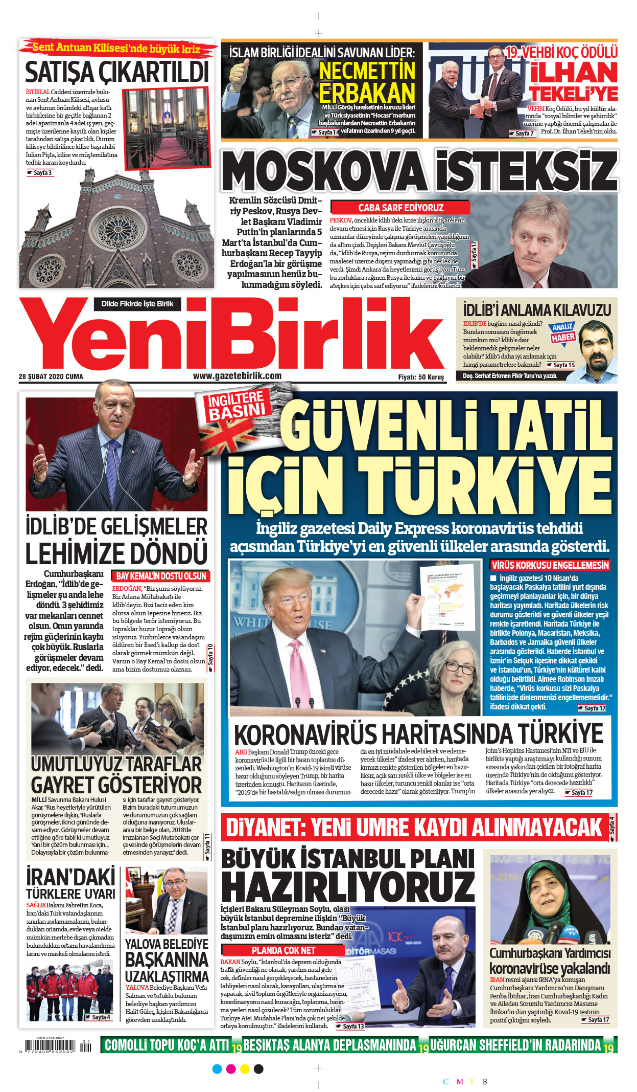 https://www.gazetebirlik.com/28 Şubat 2020