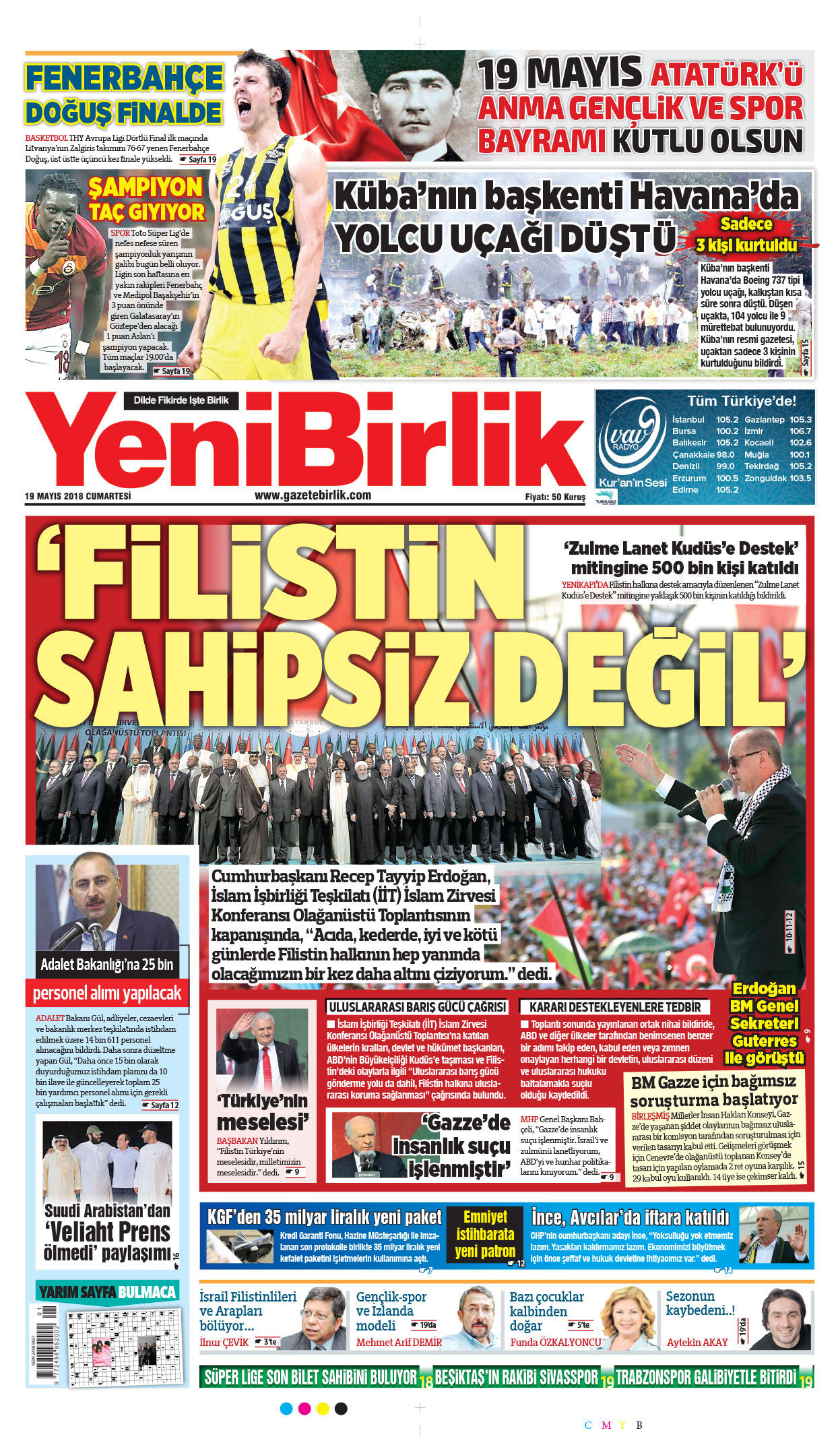 https://www.gazetebirlik.com/19 Mayıs 2018