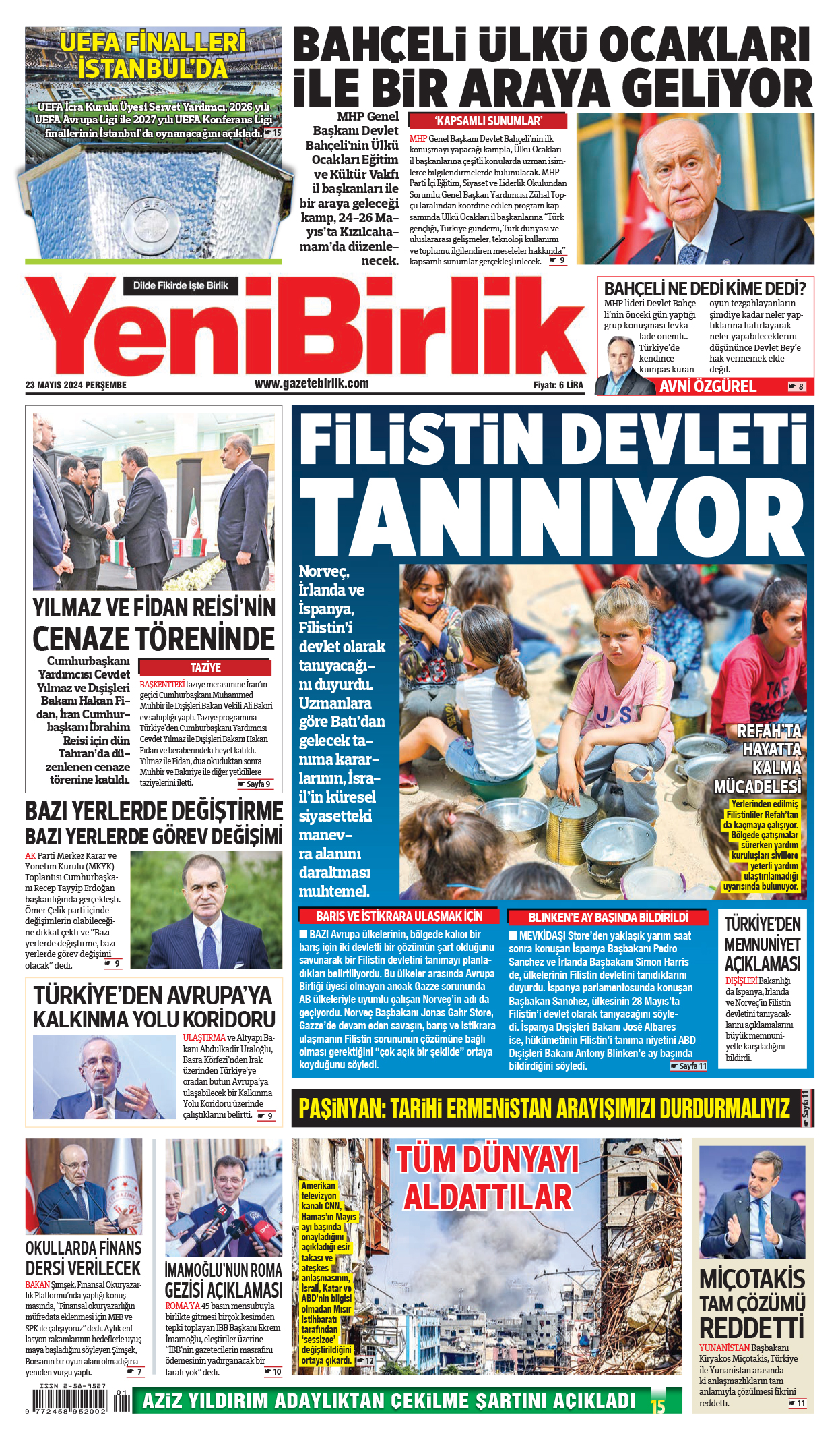 https://www.gazetebirlik.com/23 Mayıs 2024