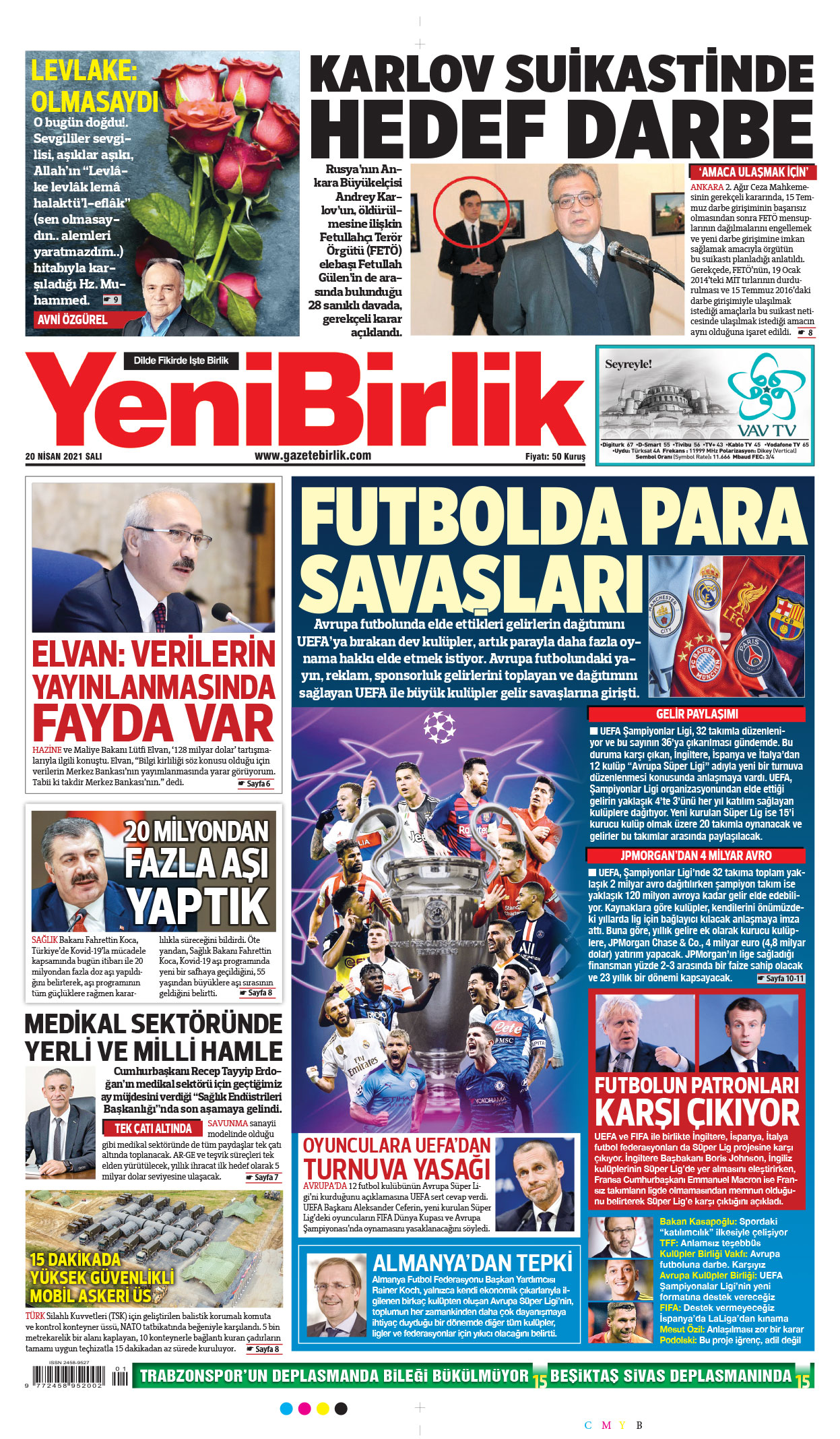 https://www.gazetebirlik.com/20 Nisan 2021