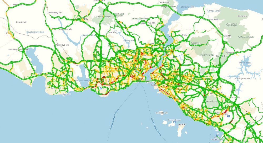 istanbul yol durumu