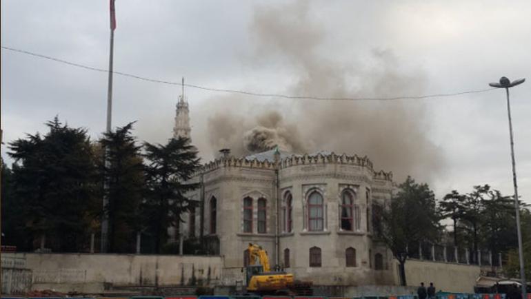 istanbul üniversitesi yangın