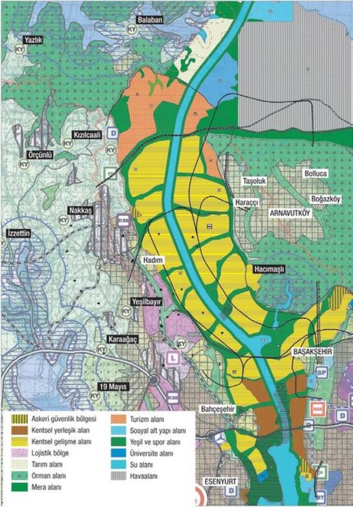 kanal istanbul imar planı