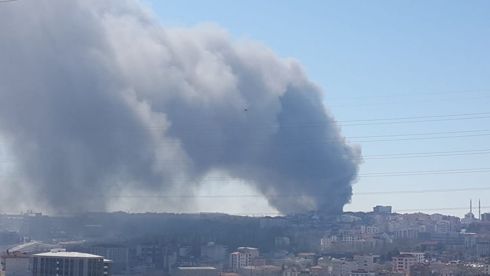 istanbul arnavutköy hadımköy yangın