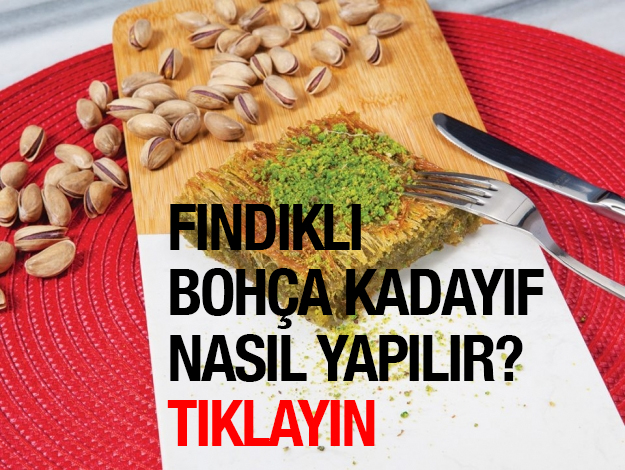 gelinim mutfakta fındıklı bohça kadayıf