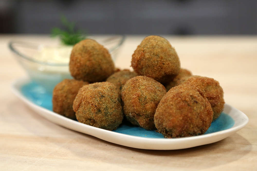 kabaklı falafel