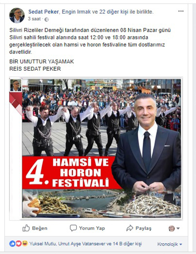 sedat peker