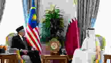 Katar Başbakanı Al Sani, Malezyalı mevkidaşı İbrahim ile görüştü