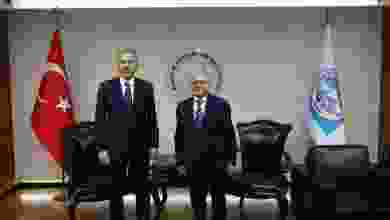 Bakan Yerlikaya'dan Başkan Büyükkılıç'a ziyaret