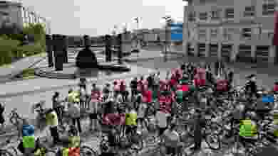 Nilüfer'de 19 Mayıs etkinliklerinde bisiklet turu gerçekleştirildi