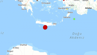 Akdeniz'de peş peşe deprem