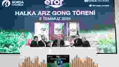 Borsa İstanbul'da gong Efor Çay için çaldı