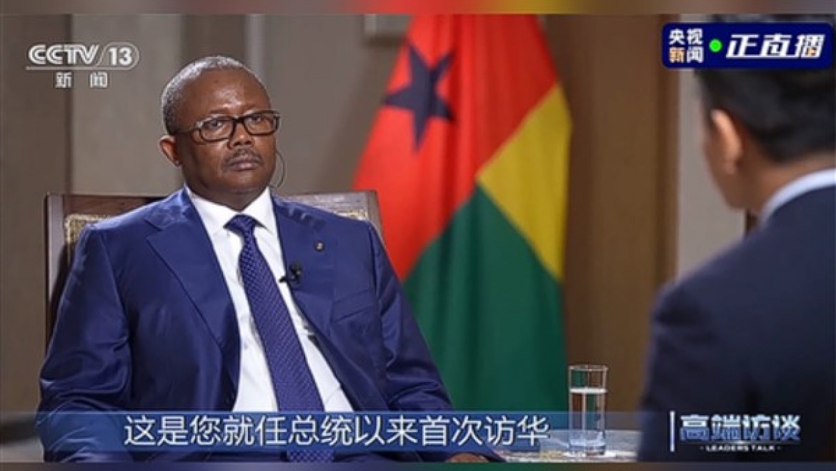 Gine-Bissau Cumhurbaşkanı Embalo: Çin, Afrika ülkelerinin kalkınmasında önemli rol oynuyor