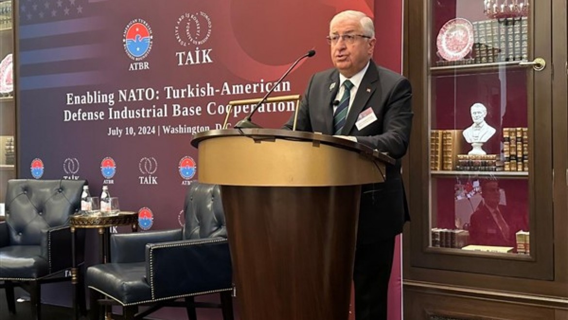 Bakan Güler, Türk-Amerikan Savunma Ortaklarını Güçlendirme Temalı Çalışma Grubuna katıldı