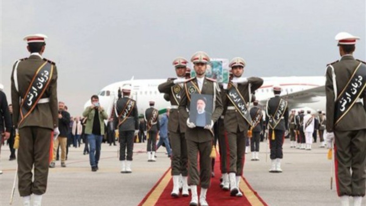 Reisi'nin cenazesi Tahran'a ulaştı