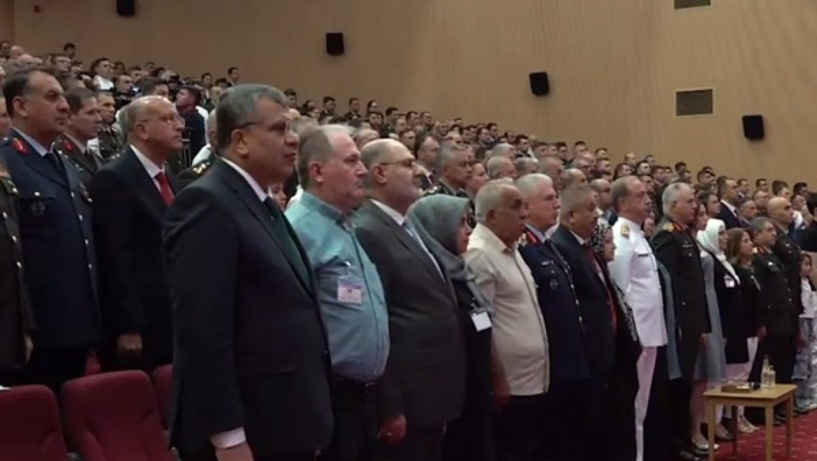 MSB'de 15 Temmuz Demokrasi ve Milli Birlik Günü dolayısıyla tören yapıldı