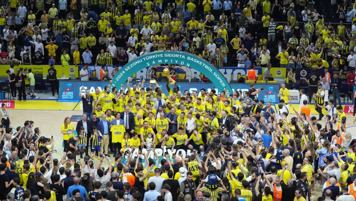 Potada Fenerbahçe Beko şampiyon oldu