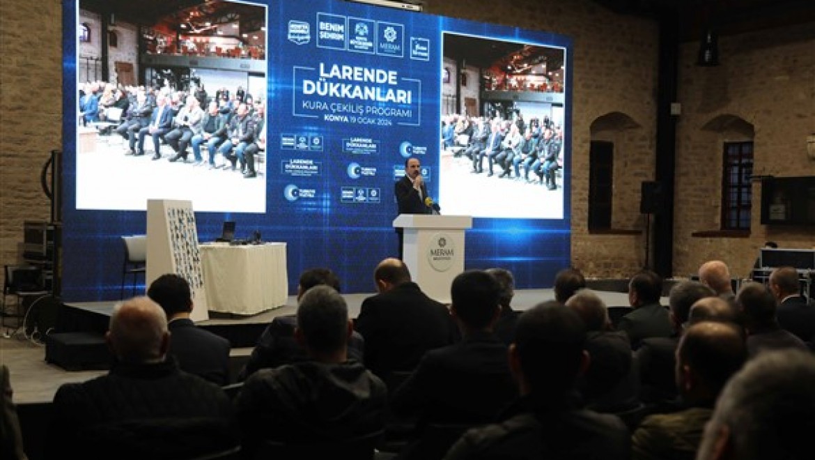 Başkan Altay: "Konya'nın tarihine yakışır bir imzayı Meram Belediyemizle atıyoruz"