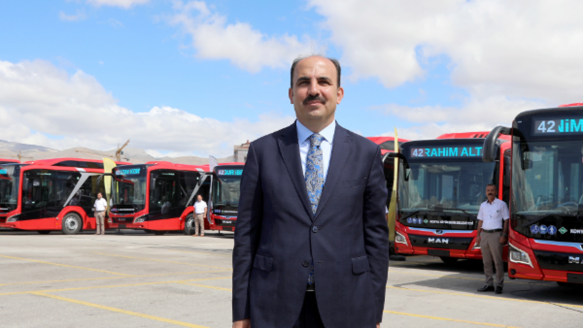 Konya'da 102 milyon 415 bin 205 yolcuya hizmet verildi