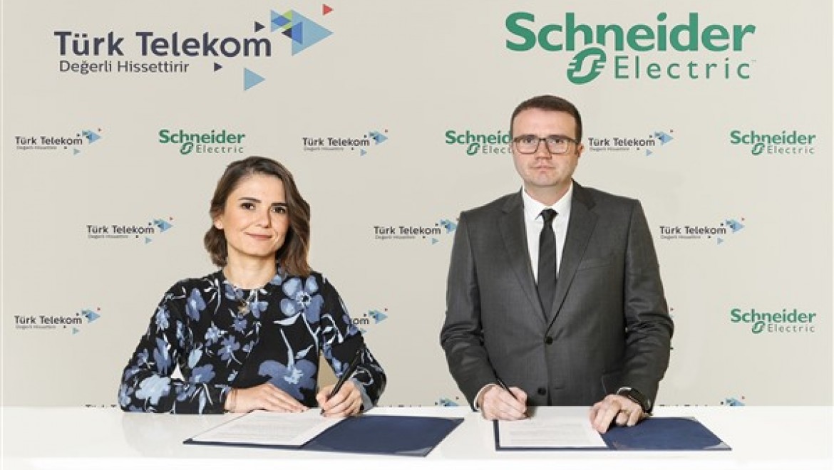 Türk Telekom ve Schneider Electric'den Endüstriyel Otomasyon anlaşması