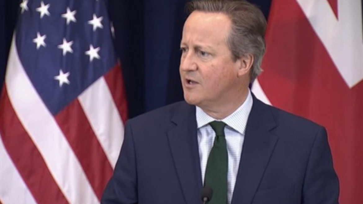Cameron: İran, İsrail'in güvenliğini tehdit etmek için insansız hava araçları kullanıyor