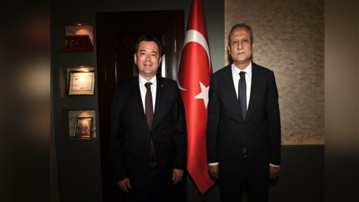 Başkan Aydın, ilk resmi ziyaretini gerçekleştirdi