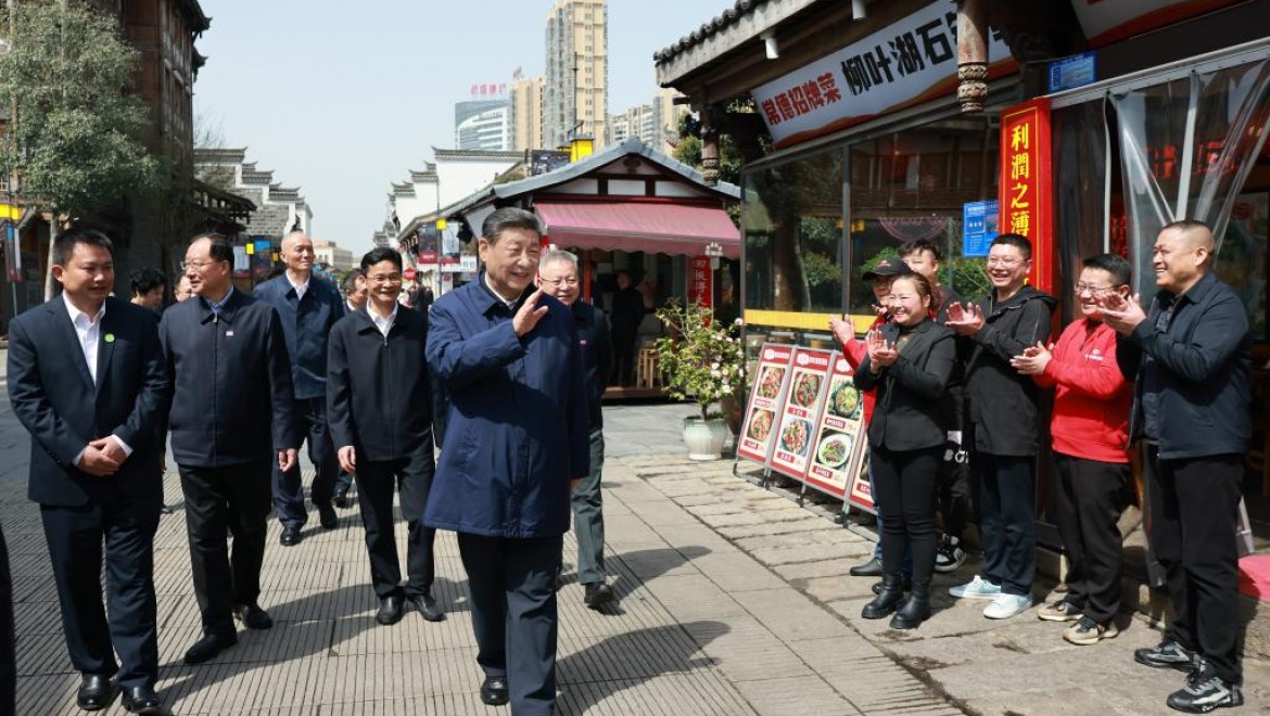 Xi: Hunan eyaleti Çin tarzı modernizasyonda yeni bir bölüm yazmalı