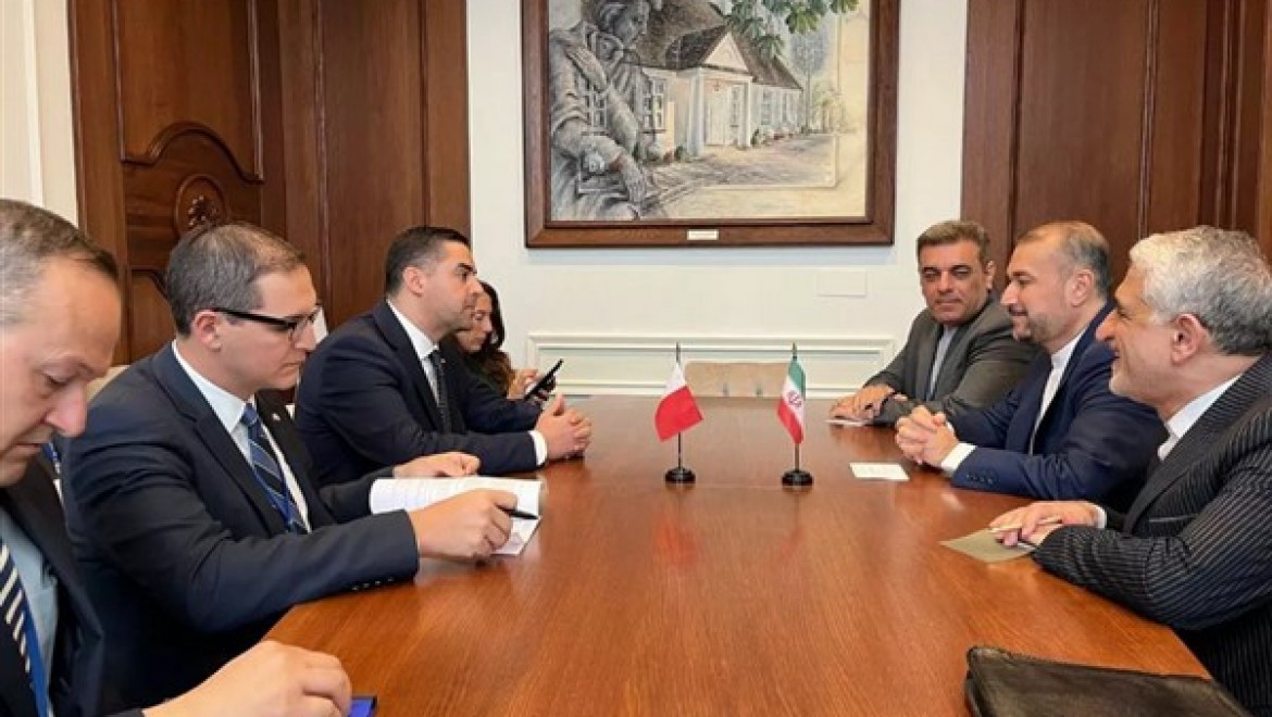 İran Dışişleri Bakanı Abdullahiyan, Maltalı mevkidaşı Borg ile görüştü