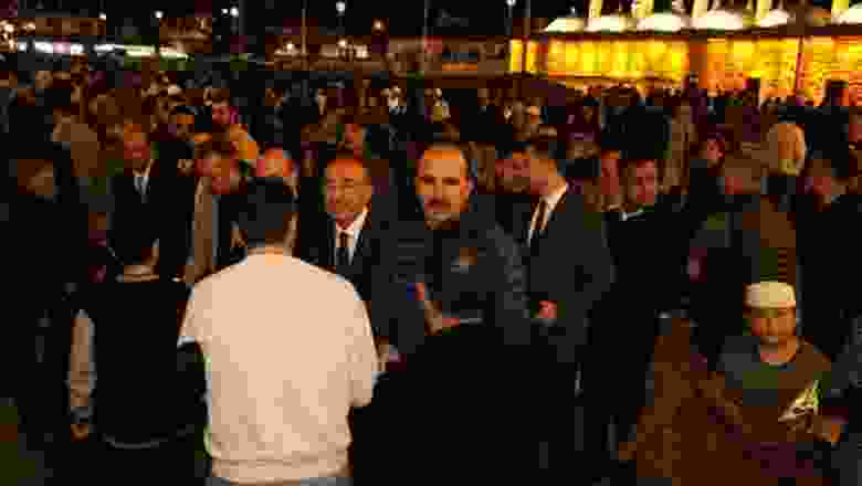 Başkan Altay, Mevlana Meydanı'nda Konyalılarla buluştu