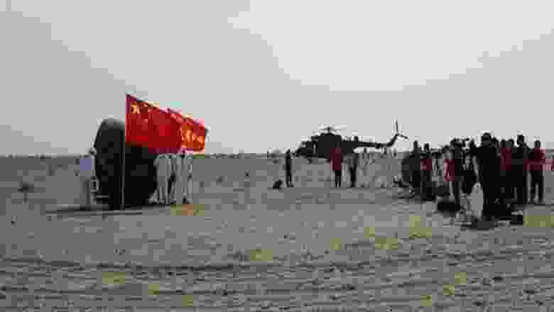 Shenzhou-17 mürettebatı, dünyaya döndü