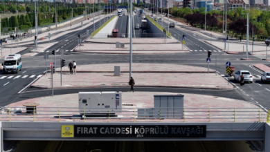 Başkan Altay: İstanbul Yolu Fırat Caddesi Köprülü Kavşağı'mızın üst kısmını trafiğe açtık