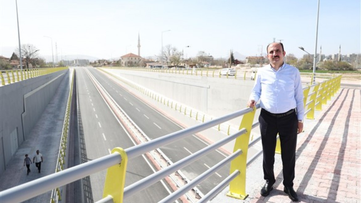 Başkan Altay: Konya'da trafiği rahatlatmak için çalışıyoruz