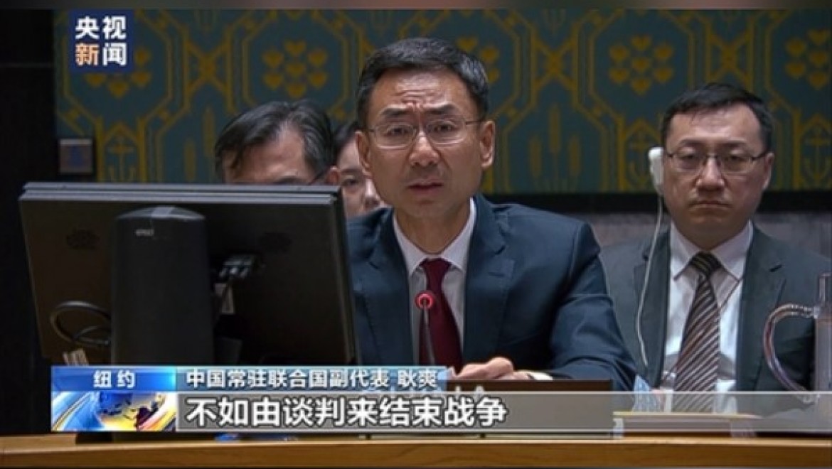 Çin'den Ukrayna'da ateşkes için diplomatik çabaların güçlendirilmesi çağrısı