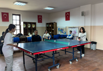 Malatya'da masa tenisi turnuvası final müsabakalarıyla sona erdi